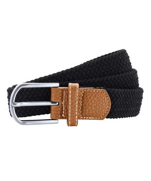 Braid stretch belt